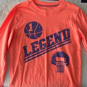 Little boys long sleeve Carters brand t-shirt